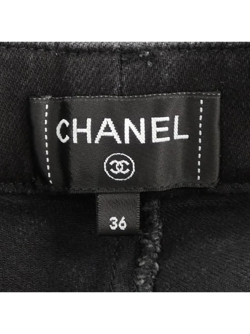 Chanel Jeans Black